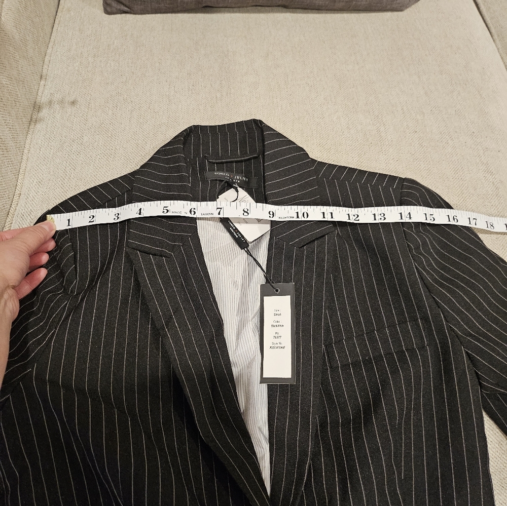 Brand new Romeo Juliet Pinstripe Blazer S - Picture 14 of 14